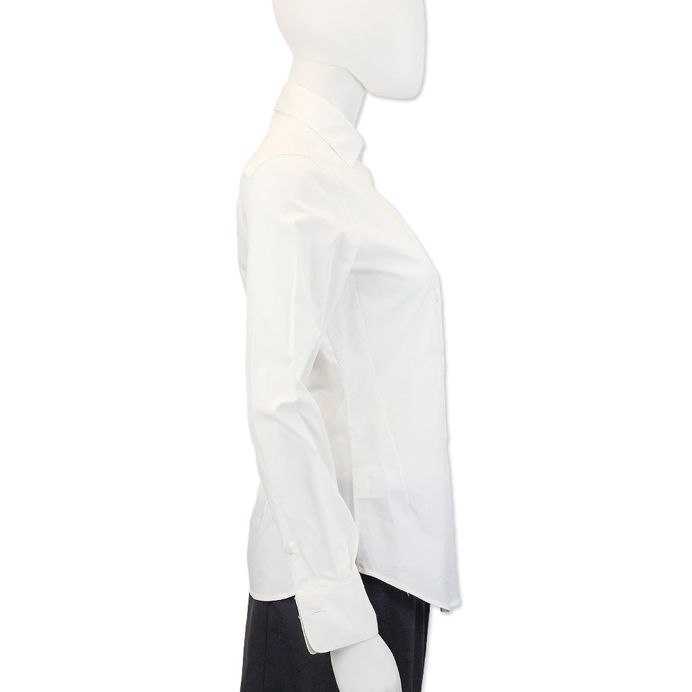 Loro Piana White Button Up Shirt
