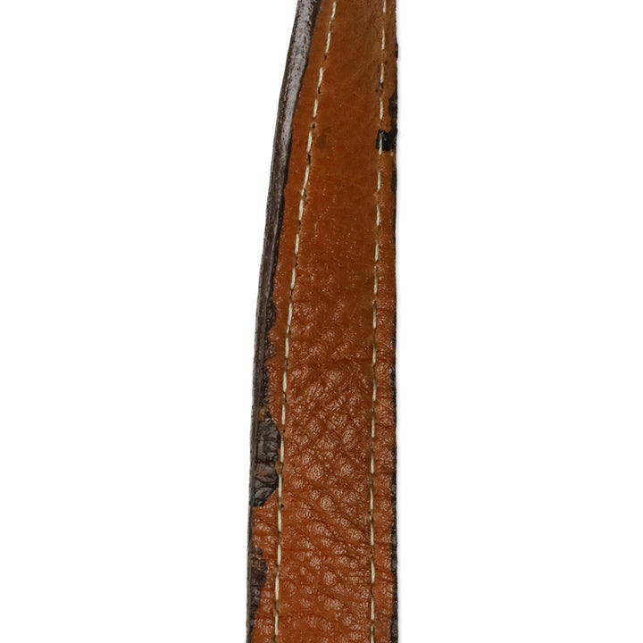 Los Robles Polo Time Red/Cognac Combined Cowhide Leather Shoulder Bag