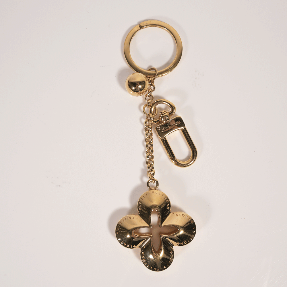 Louis Vuitton Gold Eclipse Key Chain Bag Charm DBLTKE Luxury