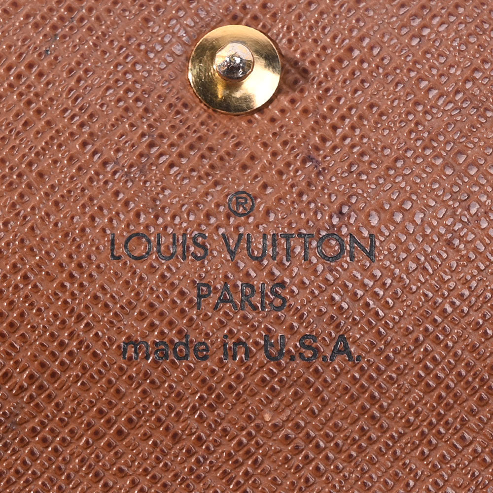 Louis Vuitton Monogram Coated Canvas Sarah Wallet