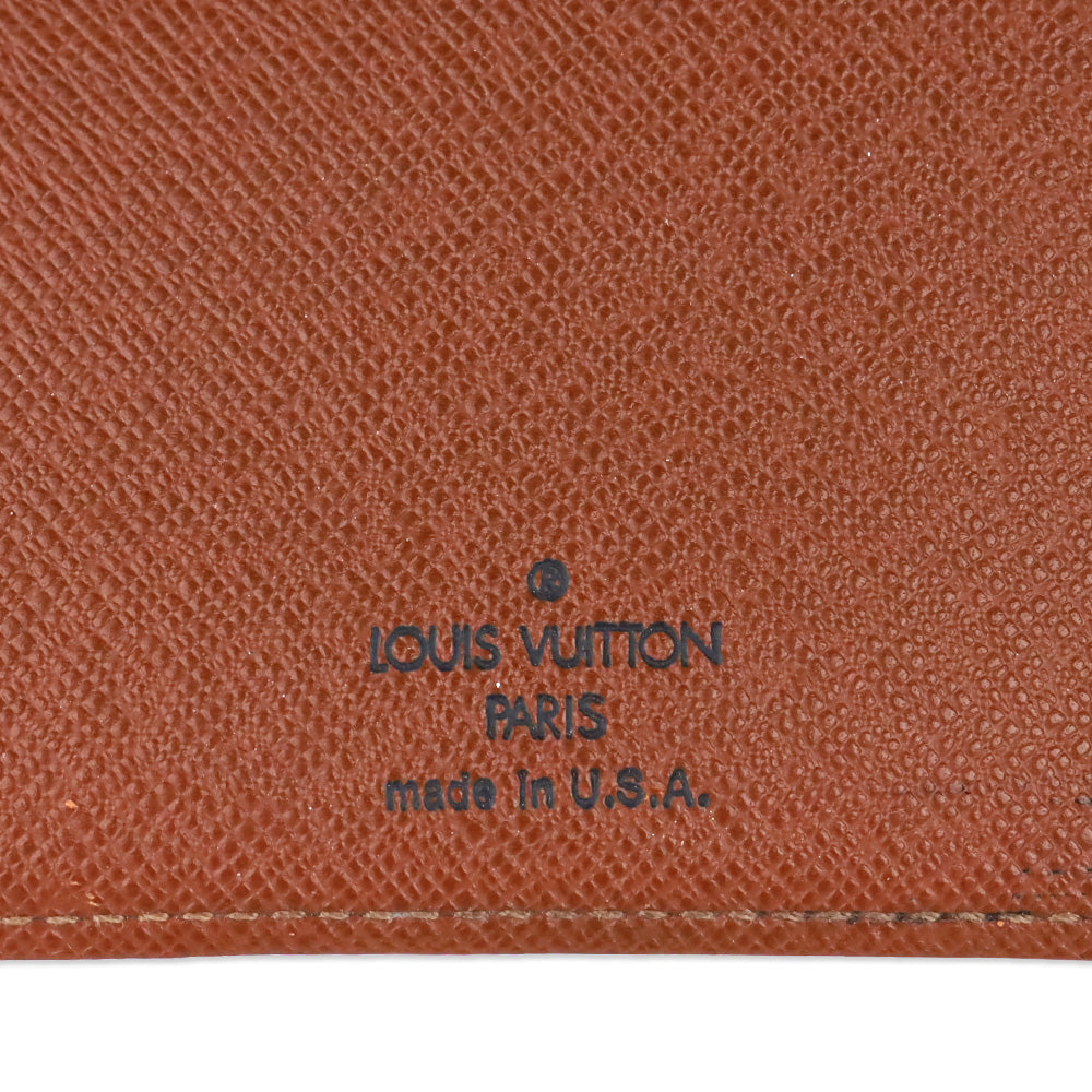 Louis Vuitton 2010 LV Monogram Checkbook Holder