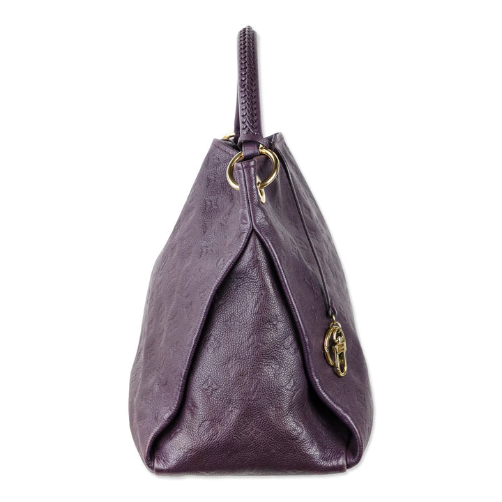 Louis Vuitton Aube Monogram Empreinte Leather Artsy MM Bag