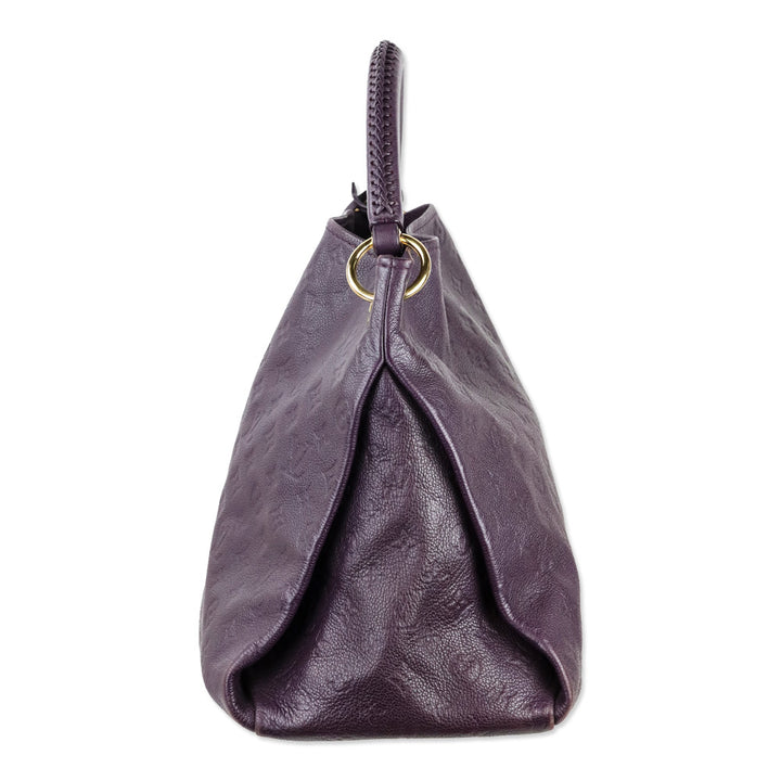 Louis Vuitton Aube Monogram Empreinte Leather Artsy MM Bag