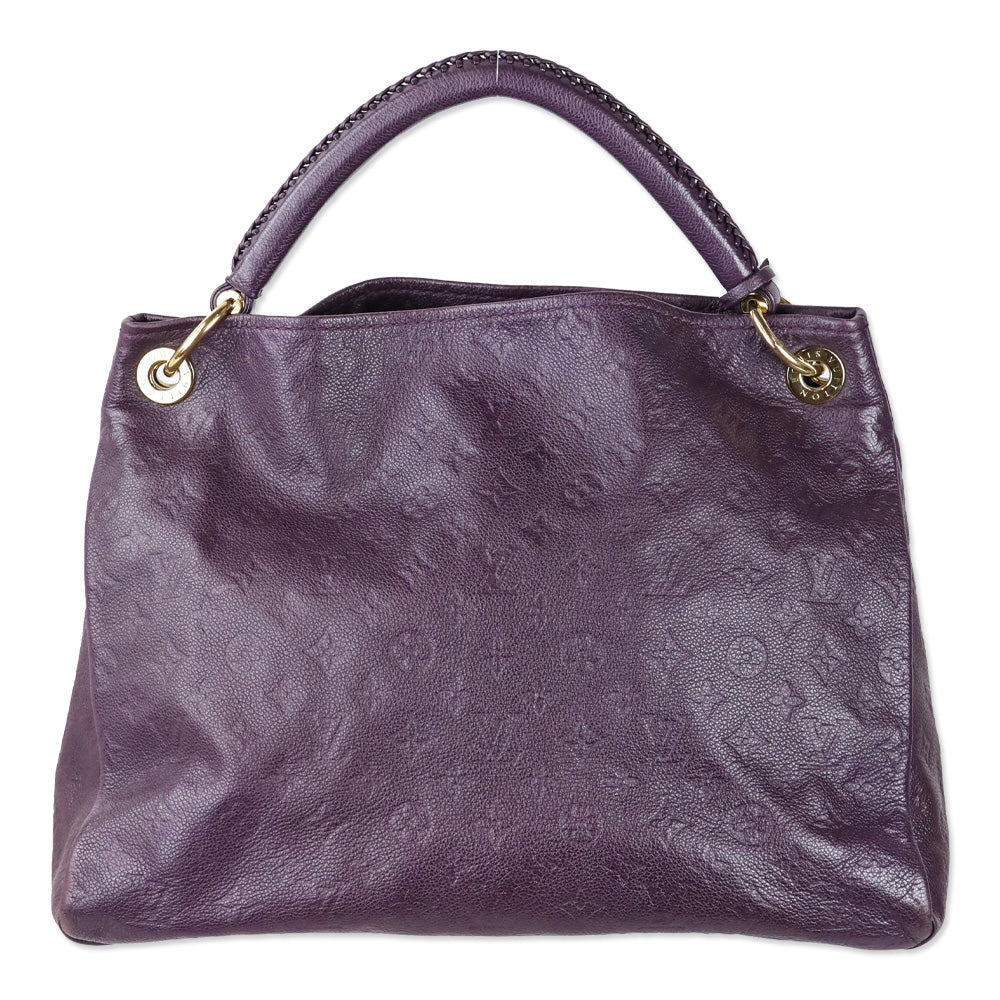 Louis Vuitton Aube Monogram Empreinte Leather Artsy MM Bag
