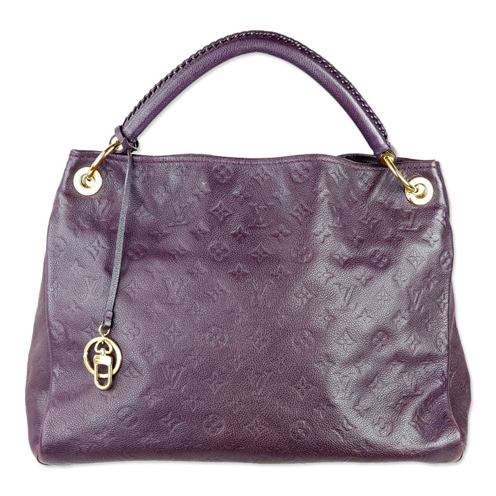 Louis Vuitton Aube Monogram Empreinte Leather Artsy MM Bag