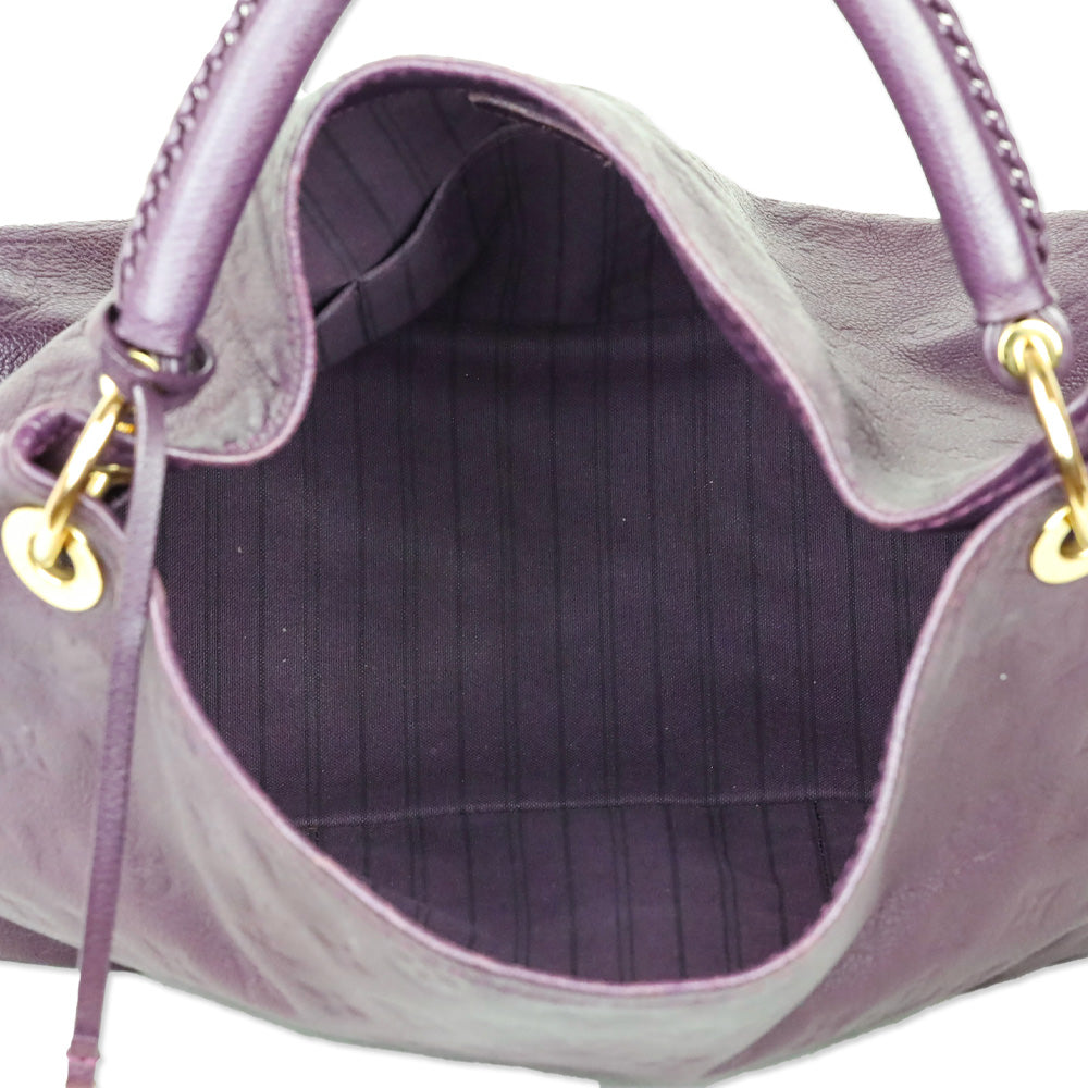 Louis Vuitton Aube Monogram Empreinte Leather Artsy MM Bag