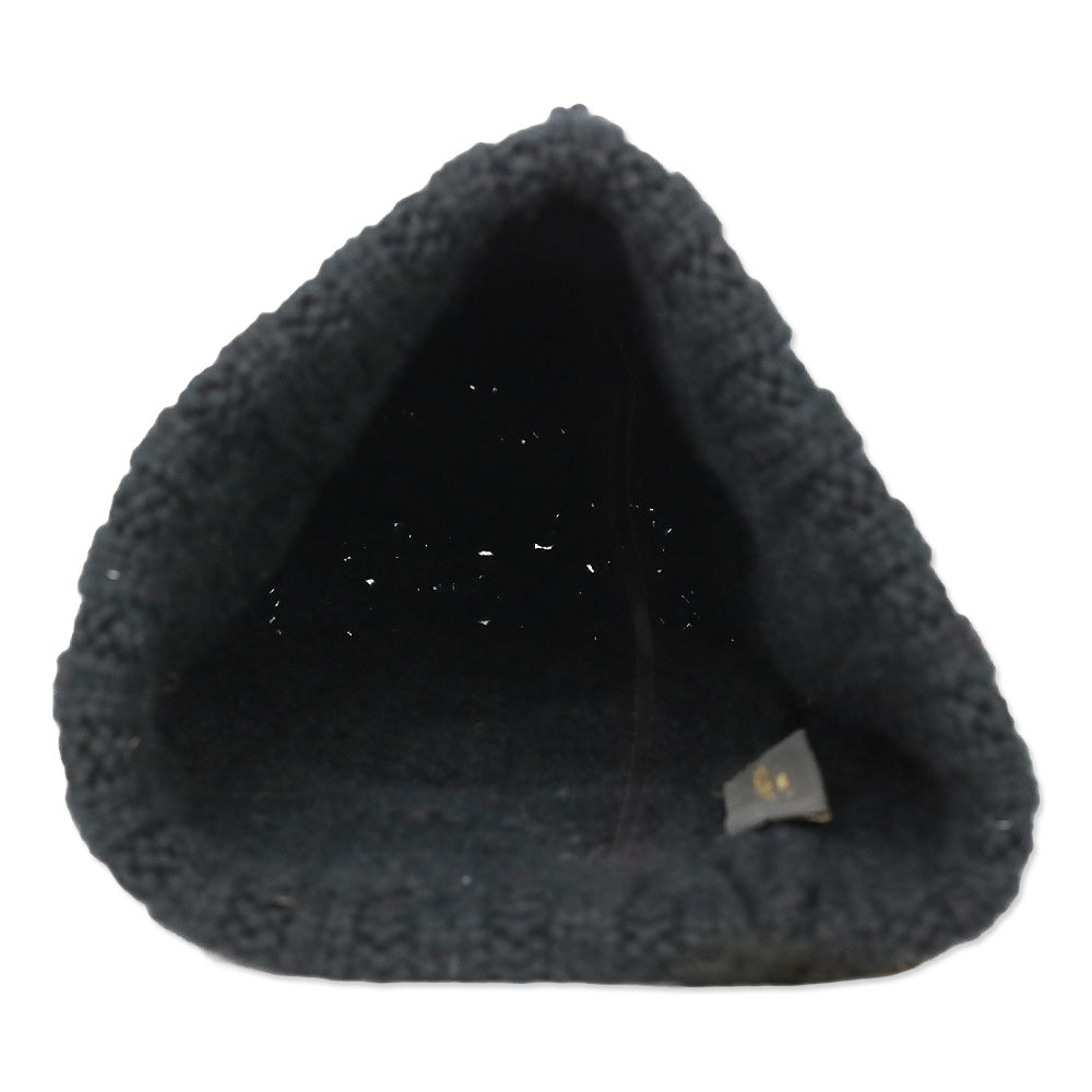 Louis Vuitton Black Cashmere Damier Helsinki Beanie