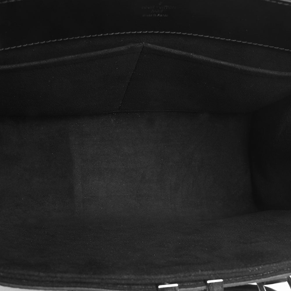 Louis Vuitton Black Epi Grenelle MM Tote Bag