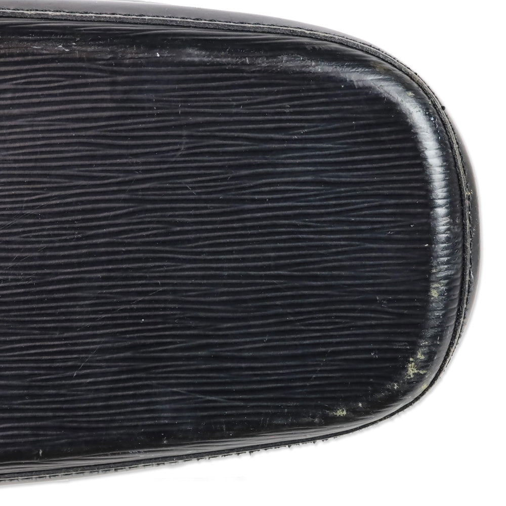Louis Vuitton Black Epi Leather Lussac Bag
