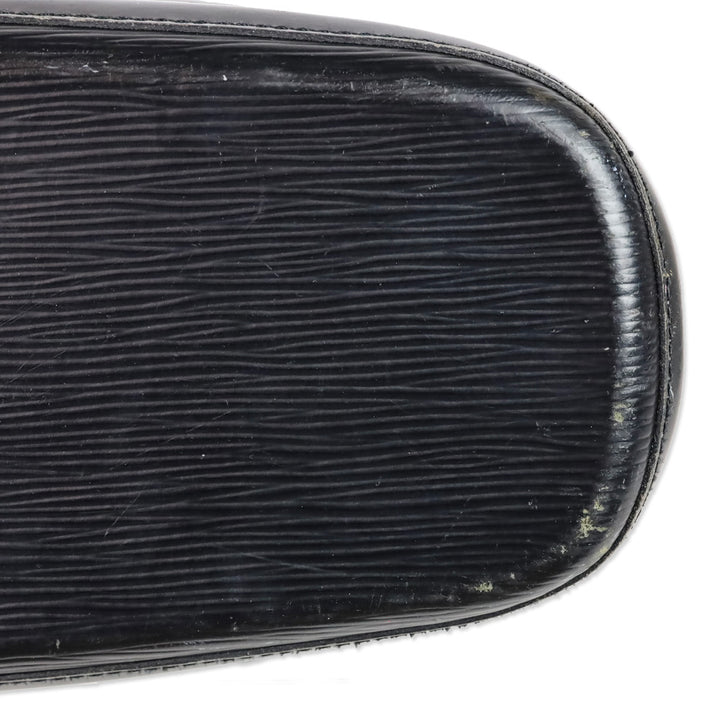 Louis Vuitton Black Epi Leather Lussac Bag