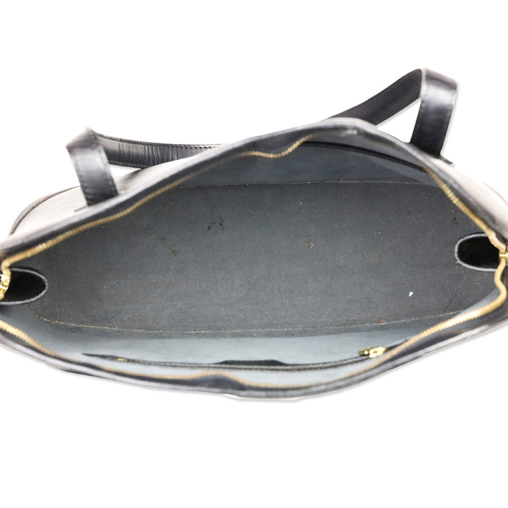 Louis Vuitton Black Epi Leather Lussac Bag