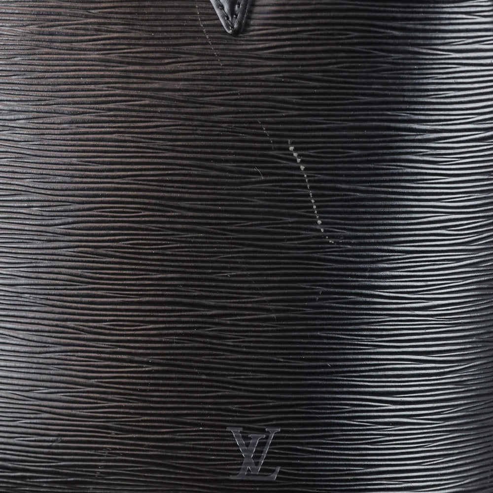 Louis Vuitton Black Epi Leather Lussac Bag