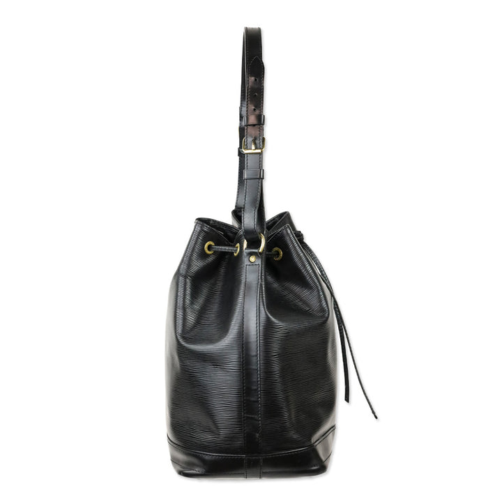 Louis Vuitton Black Epi Leather Noé MM