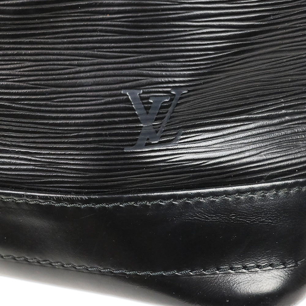 Louis Vuitton Black Epi Leather Noé MM