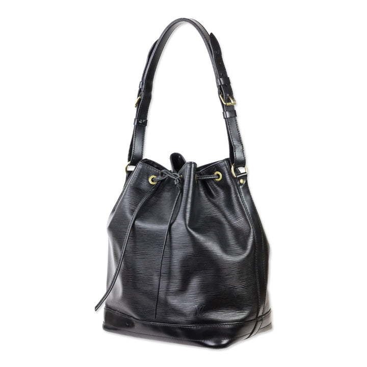 Louis Vuitton Black Epi Leather Noé MM