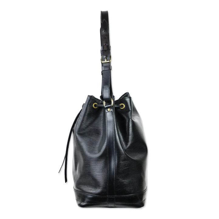 Louis Vuitton Black Epi Leather Noé MM