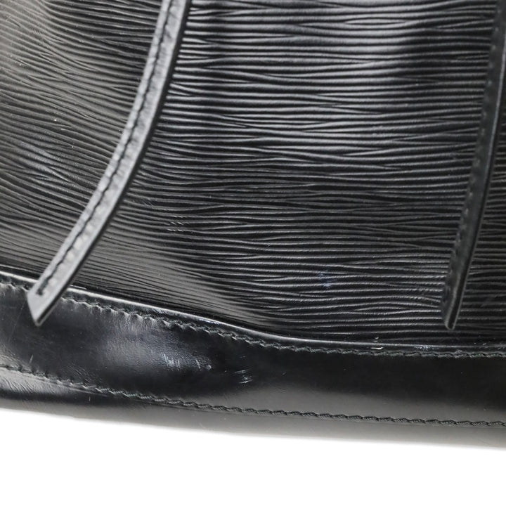 Louis Vuitton Black Epi Leather Noé MM