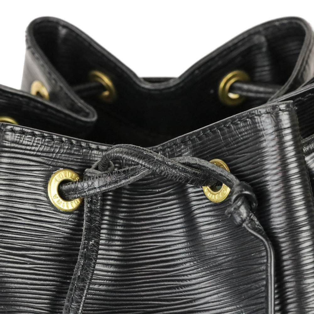 Louis Vuitton Black Epi Leather Noé MM
