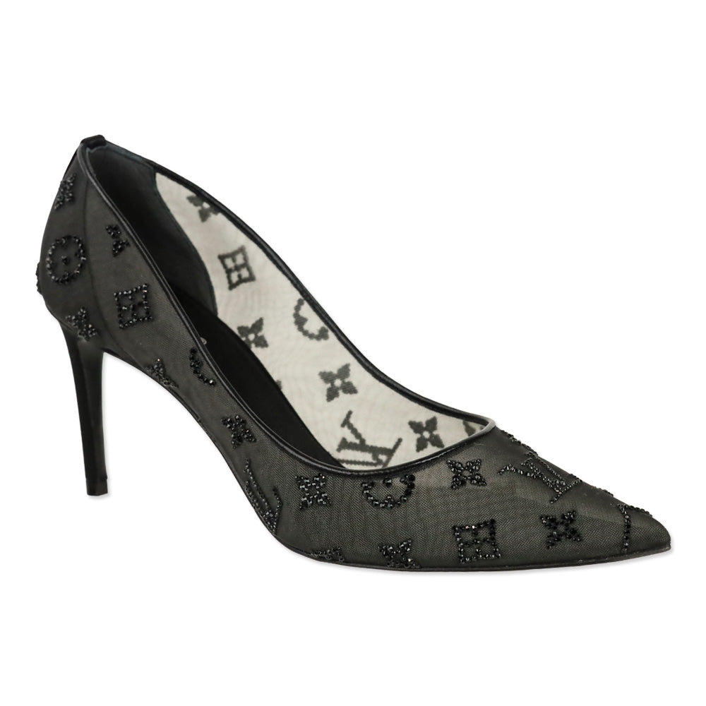 Louis Vuitton Black Gala Pump