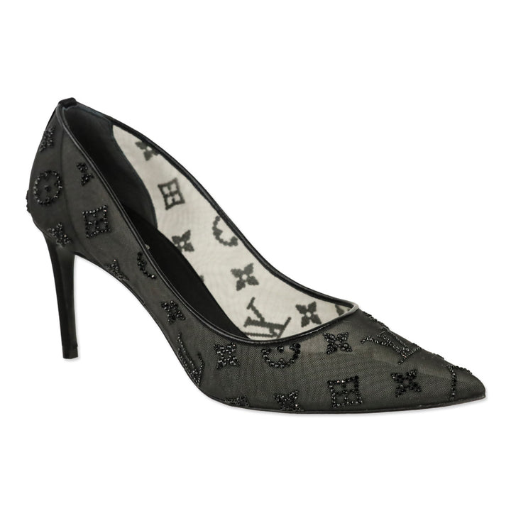 Louis Vuitton Black Gala Pump