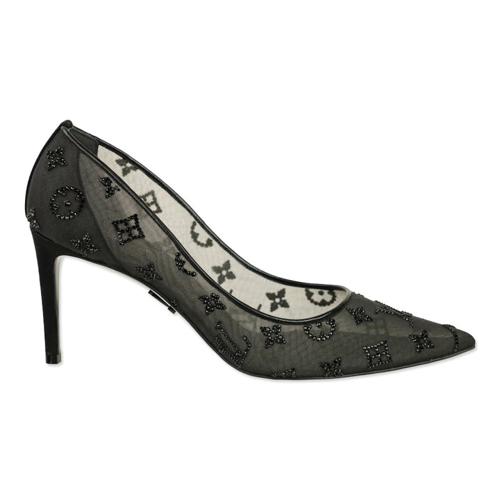 Louis Vuitton Black Gala Pump