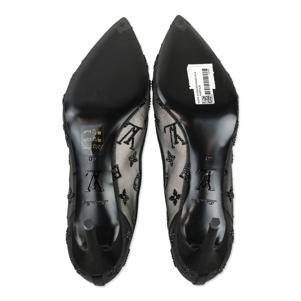 Louis Vuitton Black Gala Pump