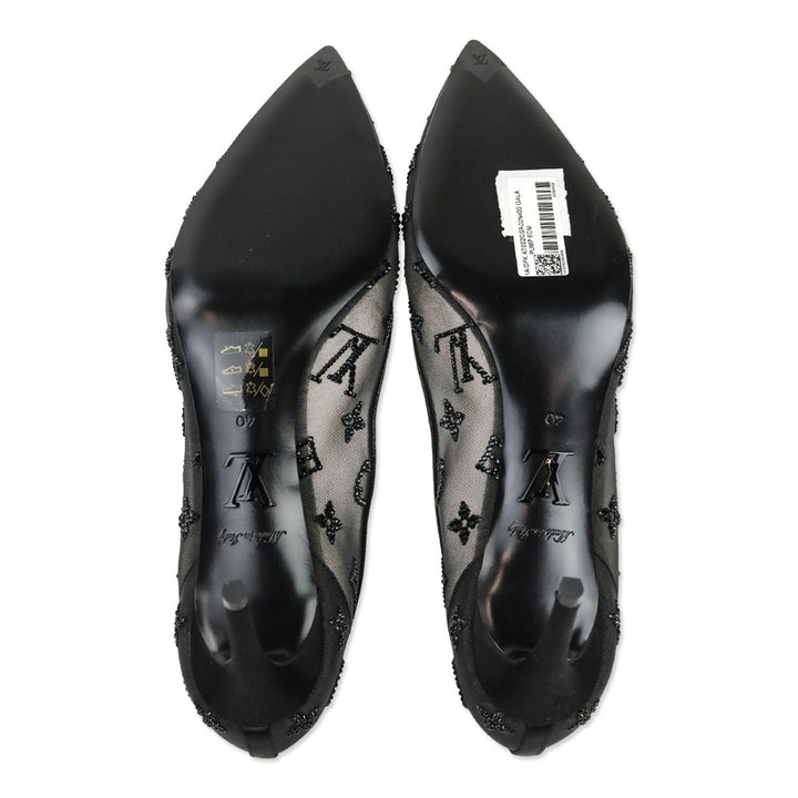Louis Vuitton Black Gala Pump