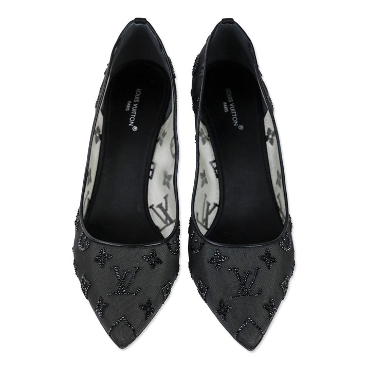 Louis Vuitton Black Gala Pump