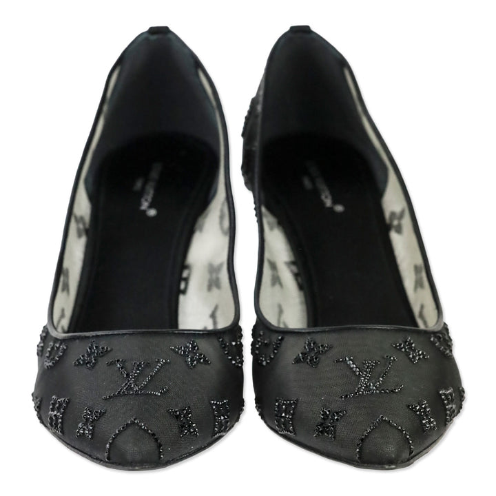 Louis Vuitton Black Gala Pump