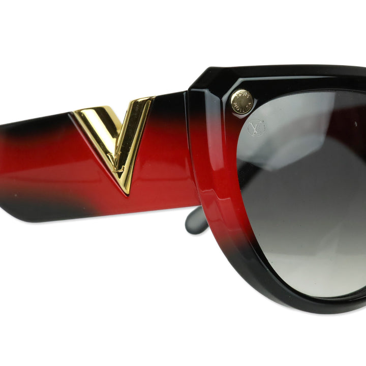 Louis Vuitton Black/Red My Fair Lady Sunglasses