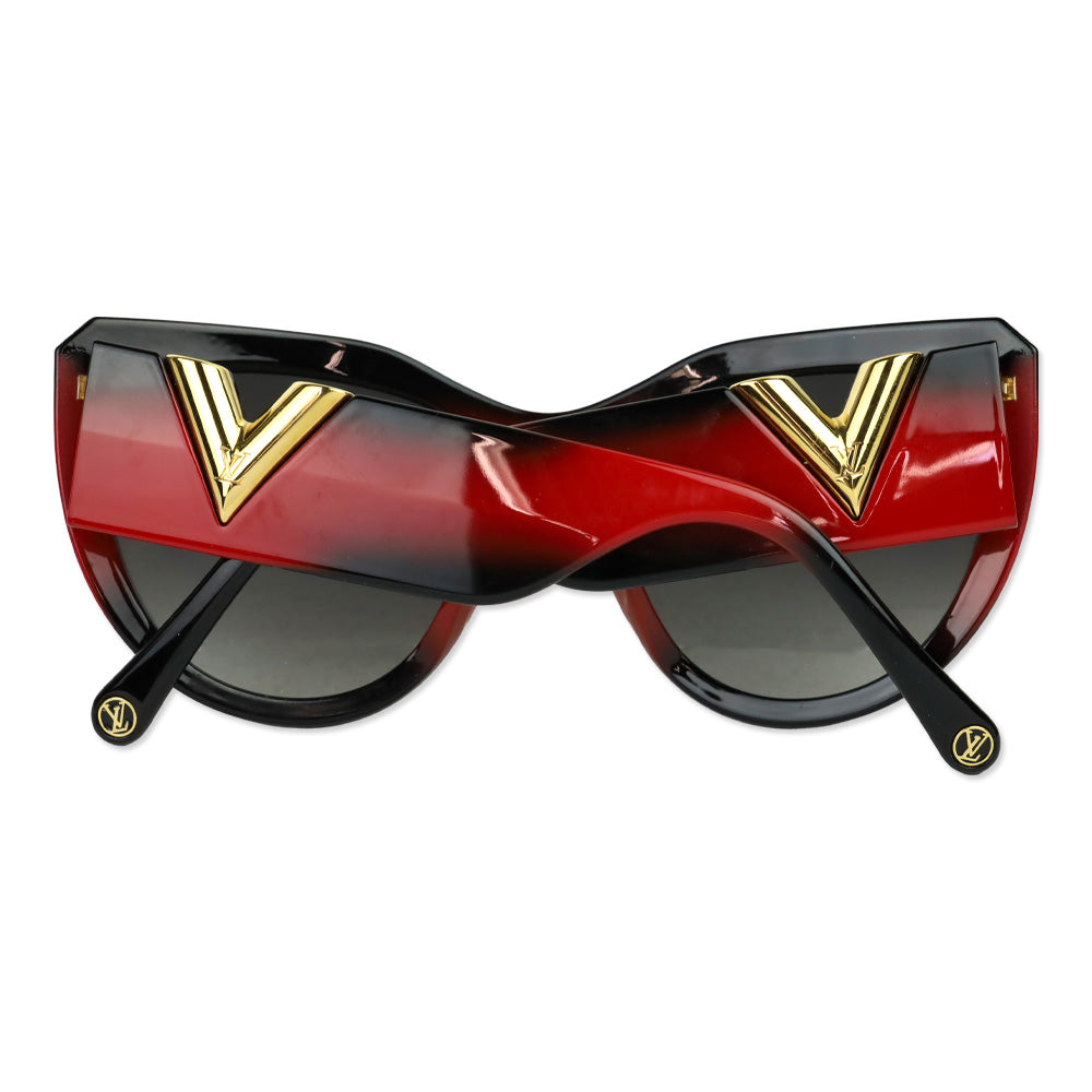 Louis Vuitton Black/Red My Fair Lady Sunglasses