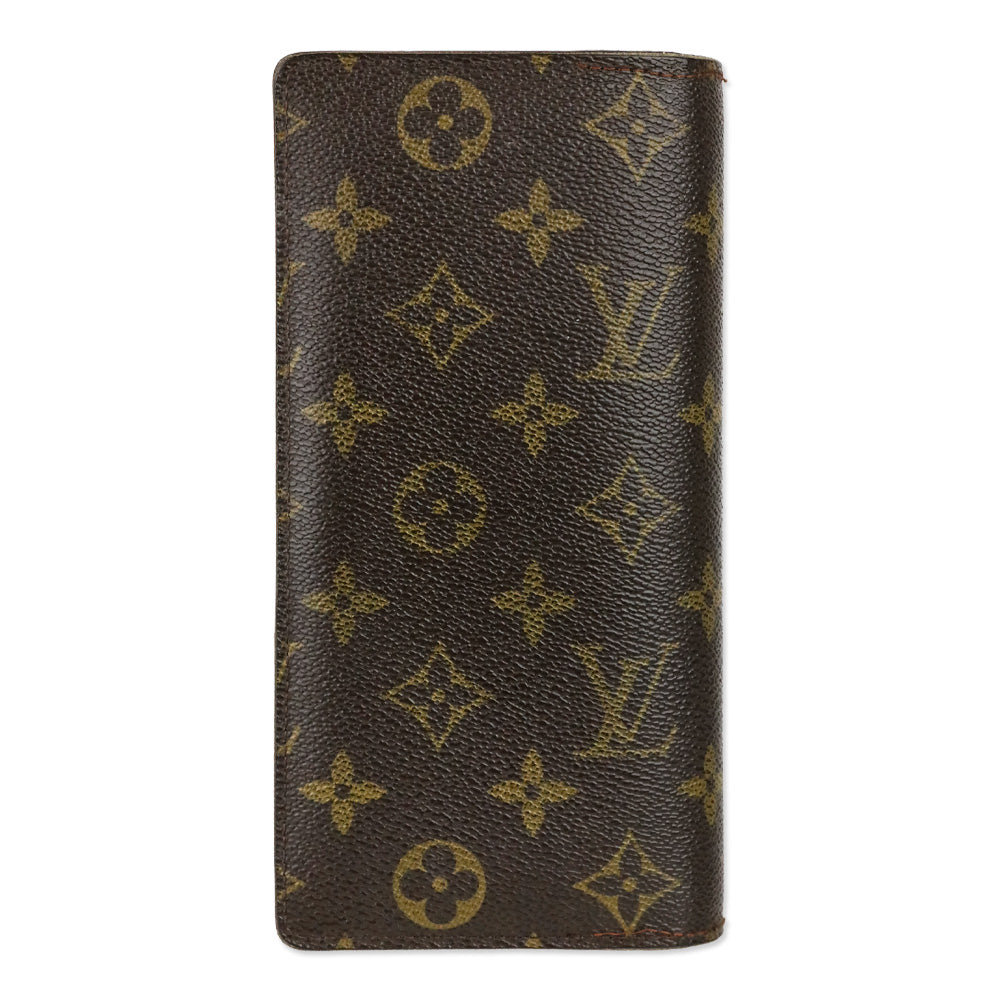 Louis Vuitton Brown Monogram Canvas Brazza Wallet