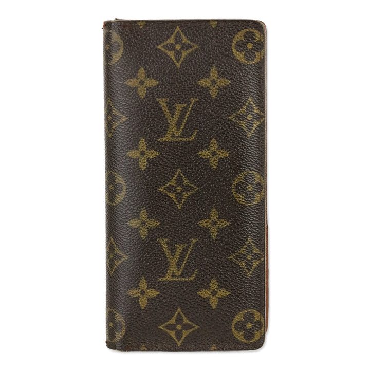 Louis Vuitton Brown Monogram Canvas Brazza Wallet