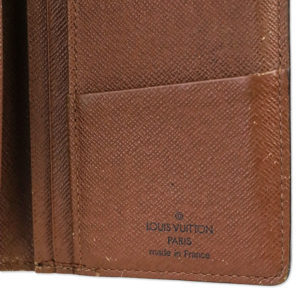 Louis Vuitton Brown Monogram Canvas Brazza Wallet