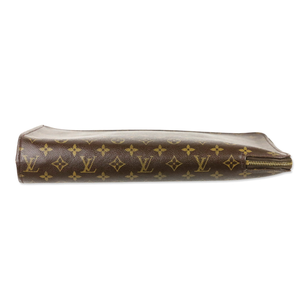 Louis Vuitton Brown Monogram Porte-Document Holder GM
