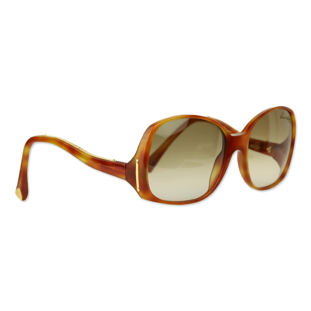 Louis Vuitton Brown Tortoiseshell Acetate Gina Sunglasses