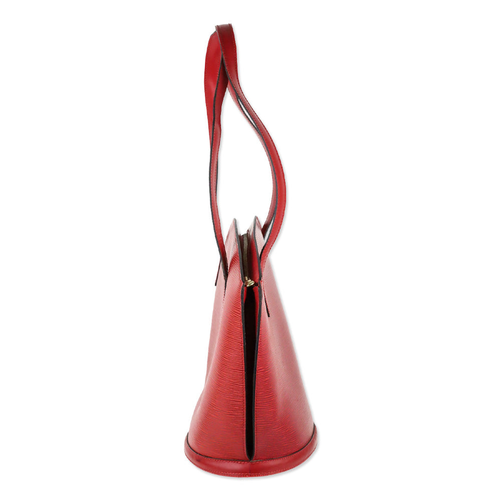 Louis Vuitton Castillan Red Epi Leather Saint Jacques GM