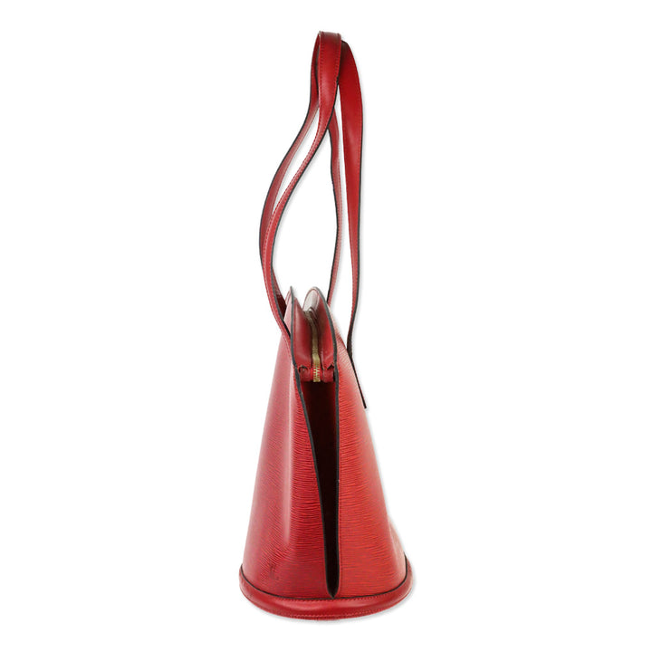 Louis Vuitton Castillan Red Epi Leather Saint Jacques GM