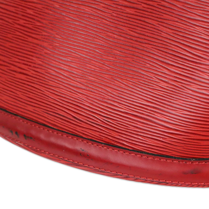Louis Vuitton Castillan Red Epi Leather Saint Jacques GM