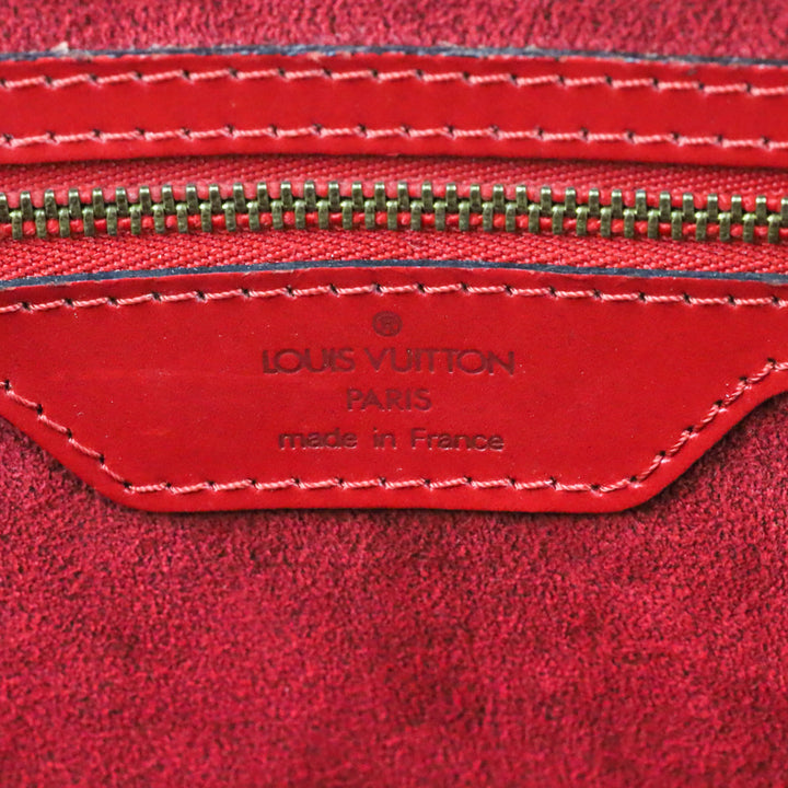 Louis Vuitton Castillan Red Epi Leather Saint Jacques GM