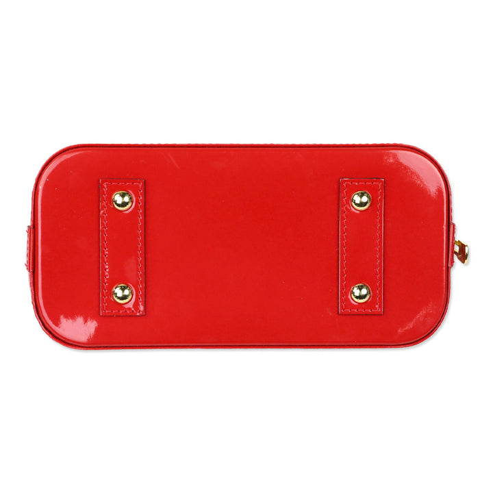 Louis Vuitton Cherry Red Monogram Vernis Alma BB