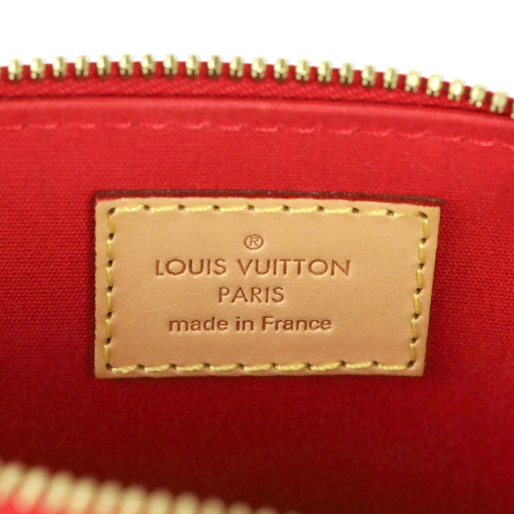 Louis Vuitton Cherry Red Monogram Vernis Alma BB