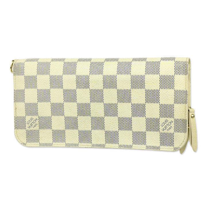 Louis Vuitton Damier Azur Insolite Long Zip Wallet
