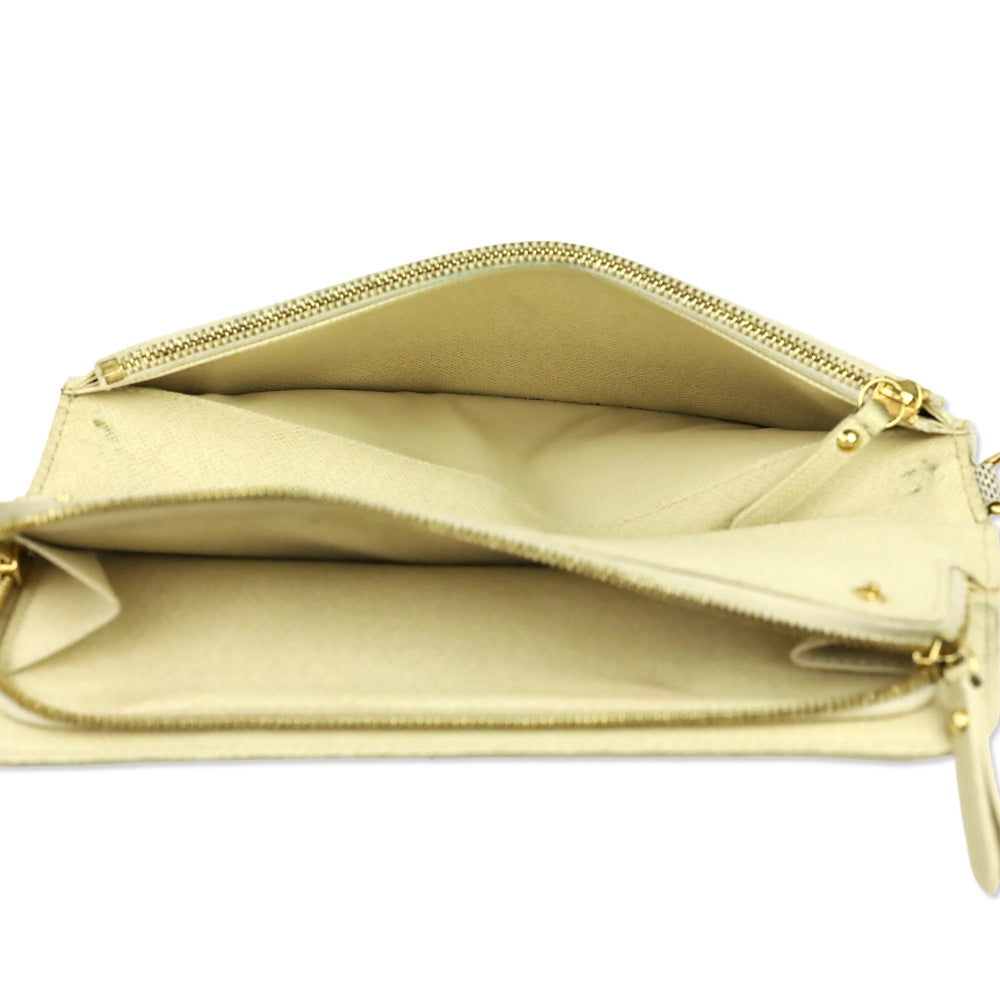 Louis Vuitton Damier Azur Insolite Long Zip Wallet