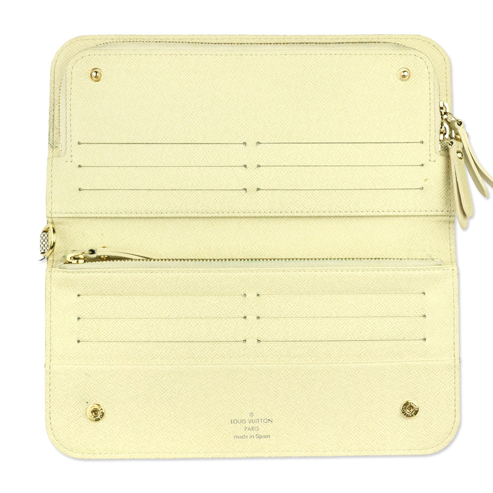 Louis Vuitton Damier Azur Insolite Long Zip Wallet