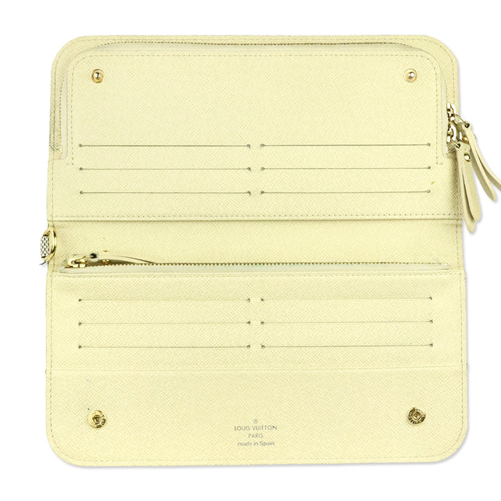 Louis Vuitton Damier Azur Insolite Long Zip Wallet