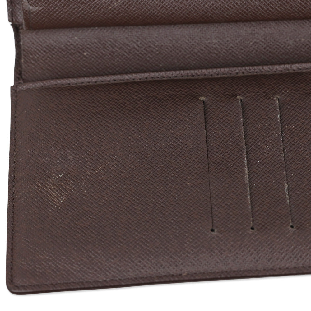 Louis Vuitton Damier Ebene Alexandra Tri-Fold Wallet