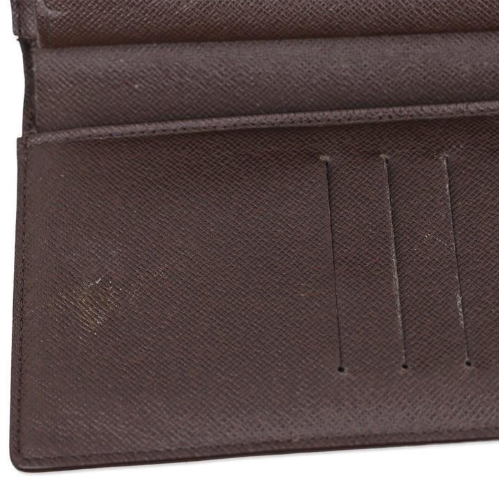 Louis Vuitton Damier Ebene Alexandra Tri-Fold Wallet