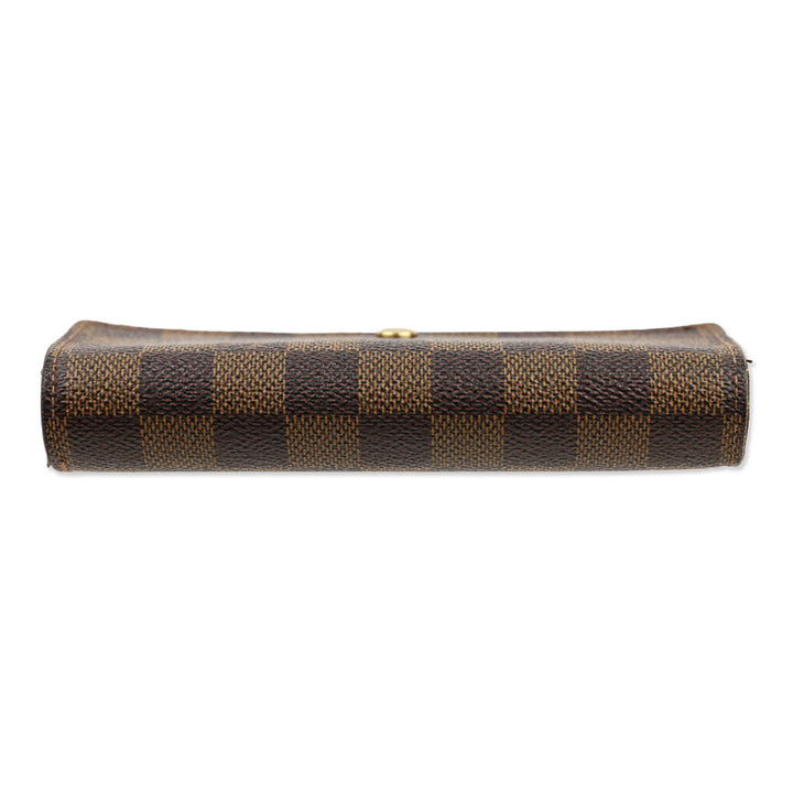 Louis Vuitton Damier Ebene Alexandra Tri-Fold Wallet