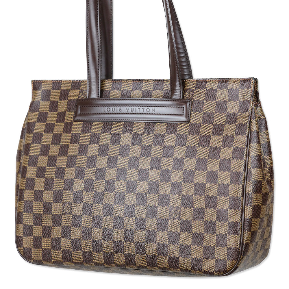 Louis Vuitton Damier Ebene Coated Canvas Parioli PM Bag